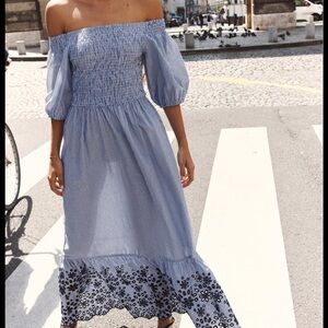 Zara Off-Shoulder Dress